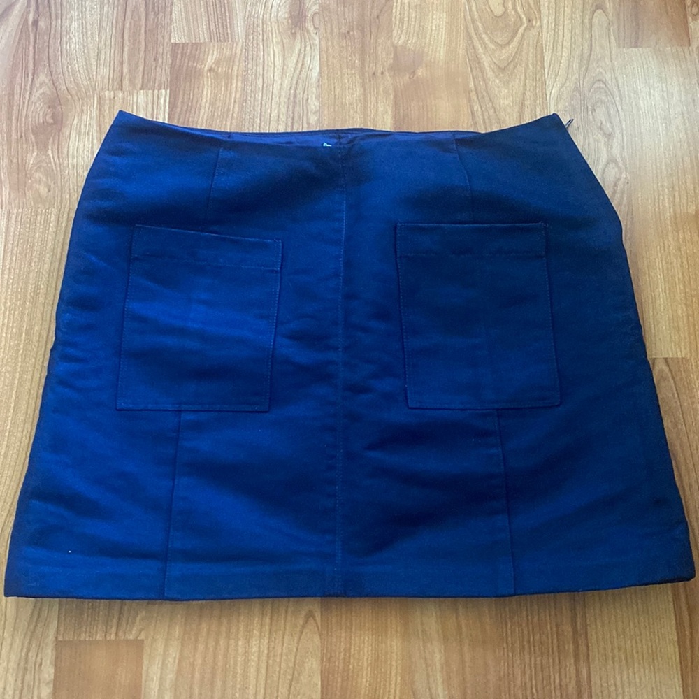 Navy skirt
